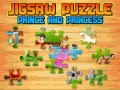 খেলা Prince and Princess Jigsaw Puzzle