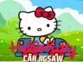 খেলা Hello Kitty Car Jigsaw