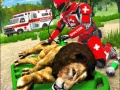 খেলা Real Doctor Robot Animal Rescue