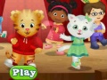 খেলা Daniel Tiger Dance Party