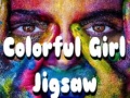 খেলা Colorful Girl Jigsaw