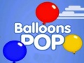 খেলা Balloons Pop