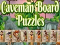 খেলা Caveman Board Puzzles