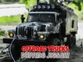 খেলা Offroad Trucks Driving Jigsaw