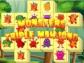 খেলা Monsters Triple Mahjong
