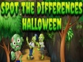 খেলা Spot the differences halloween