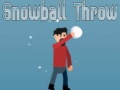 খেলা Snowball Throw