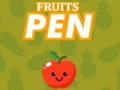 খেলা Fruits Pen