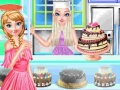 খেলা Frozen Cake Shop Cool Summer