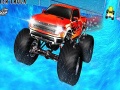 খেলা Water Surfer Vertical Ramp Monster Truck