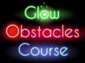 খেলা Glow obstacle course