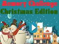 খেলা Memory Challenge Christmas Edition