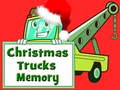 খেলা Christmas Trucks Memory