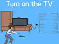 খেলা Turn on the TV