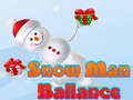 খেলা Snow Man Balance