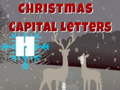 খেলা Christmas Capital Letters