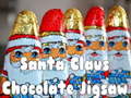 খেলা Santa Claus Chocolate Jigsaw