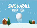 খেলা Snowball Kick Up