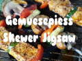খেলা Gemuesepiess Skewer Jigsaw