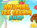 খেলা Animal Ice Cream Shop