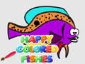 খেলা Happy Colored Fishes