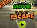 খেলা Shaun The Sheep: Movie Sneaky Escape