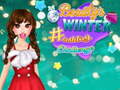 খেলা Beauty's Winter Hashtag Challenge
