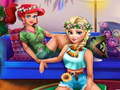 খেলা Princess Movie Night
