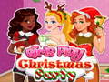 খেলা Girls Play Christmas Party