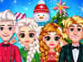 খেলা Frozen Princess Christmas Celebration