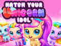 খেলা Hatch Your Unicorn Idol