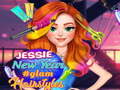 খেলা Jessie New Year #Glam Hairstyles