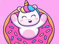 খেলা Cute Rainbow Unicorn Puzzles