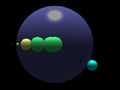 খেলা Snake Sphere
