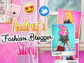 খেলা Audrey's Fashion Blogger Story