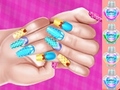 খেলা Elsa Princess Theme Nail Art Diy