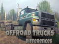 খেলা Offroad Trucks Differences