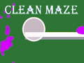 খেলা Clean Maze