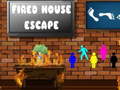 খেলা Fired House Escape