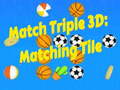 খেলা Match Triple 3D: Matching Tile