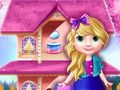 খেলা Princess Doll House Decoration