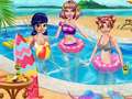 খেলা Princesses Summer Vacation Trend