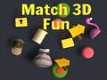 খেলা Match 3D Fun