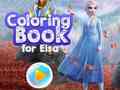 খেলা Coloring Book For Elsa