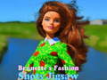 খেলা Brunette's Fashion Shots Jigsaw