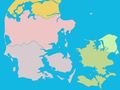 খেলা Regions of Denmark