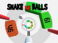 খেলা Snake vs Balls