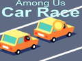 খেলা Among Us Car Race