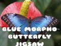 খেলা Blue Morpho Butterfly Jigsaw