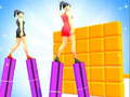 খেলা Heels Run Race - Stack Rider